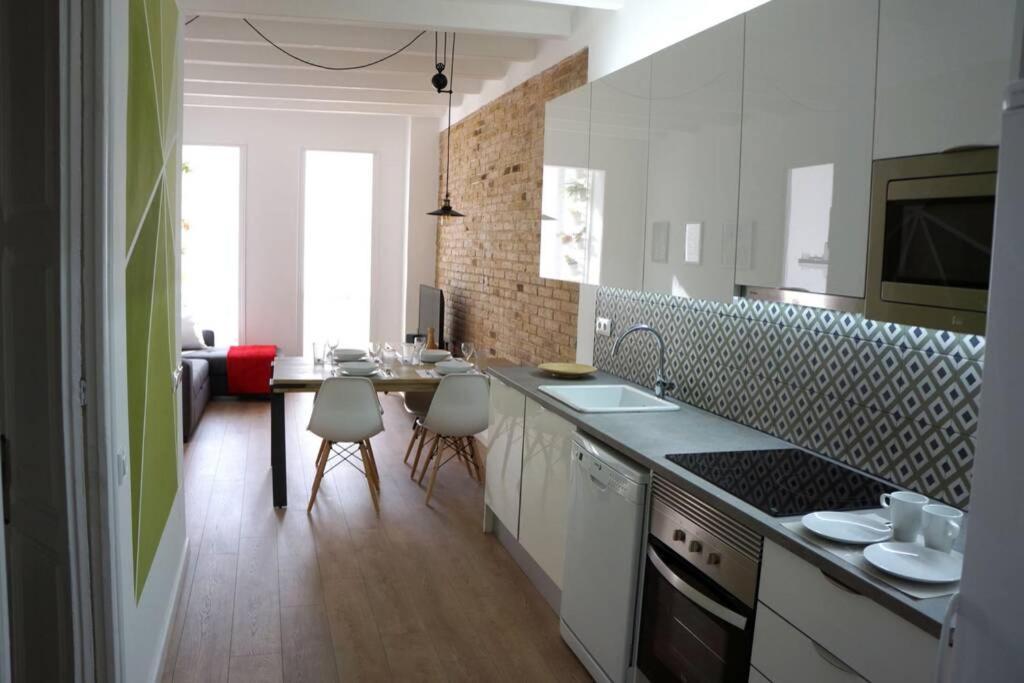 Barcelona Industrial Style Apartment 略夫雷加特河畔奥斯皮塔莱特 外观 照片